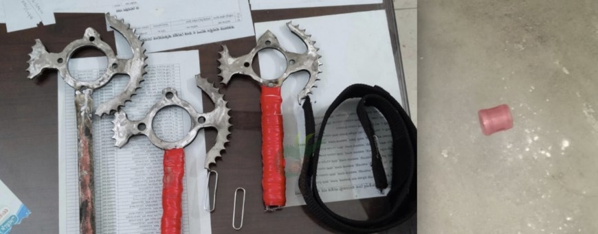 যশোর অভয়নগরে অস্ত্র ও বাঘারপাড়ায় বিএনপি কার্যালয়ের সামনে ককটেল সদৃশ বস্তু