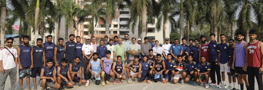 যবিপ্রবিতে আন্তঃহল বাস্কেটবল প্রতিযোগিতা শুরু