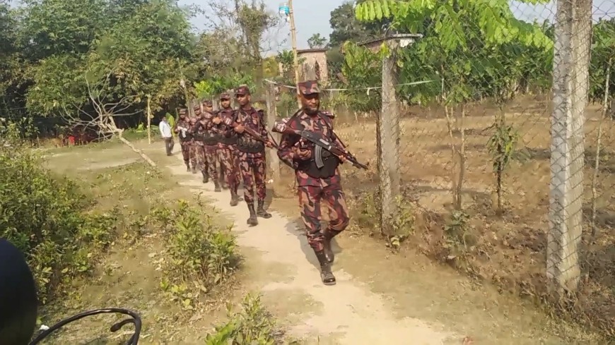 কুরবানীর গবাদি পশুর চামড়া ভারতে পাচার প্রতিরোধসহ অনুপ্রবেশ রোধে বিজিবি সজাগ