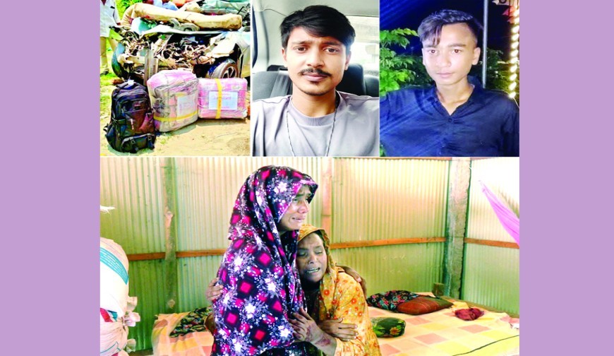 ফরিদপুরের ভাঙ্গায় ট্রাকের ধাক্কায় প্রাইভেটকারের মা-দুই ছেলে ও মেয়েসহ যশোরের ৫ জন নিহত: ঝিকরগাছায় শোকের ছায়া